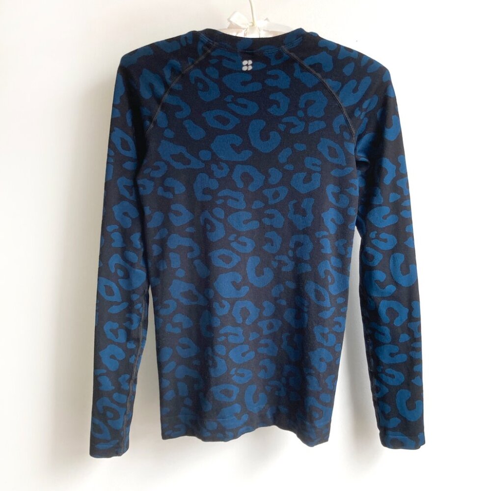 Sweaty Betty Animal Print Base Layer Top - Picture 2 of 9